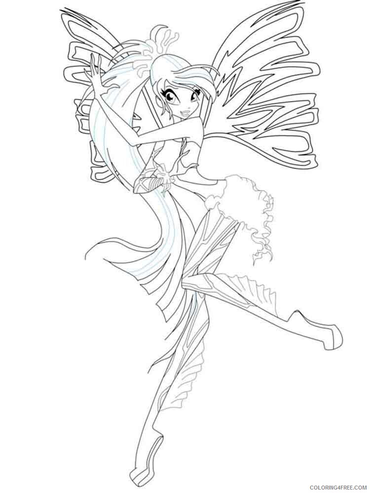 Winx Club Coloring Pages TV Film winx club bloom 5 Printable 2020 11484 Coloring4free