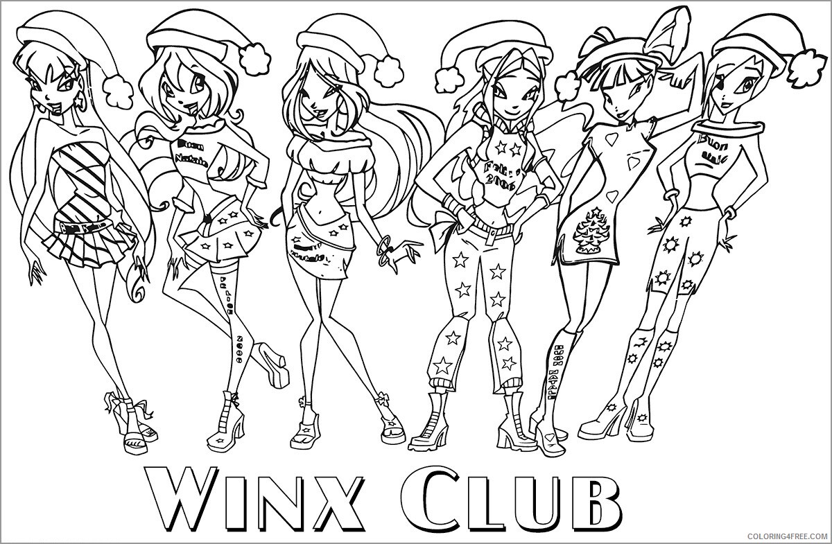 Winx Club Coloring Pages TV Film winx club fairy for kids Printable 2020 11538 Coloring4free