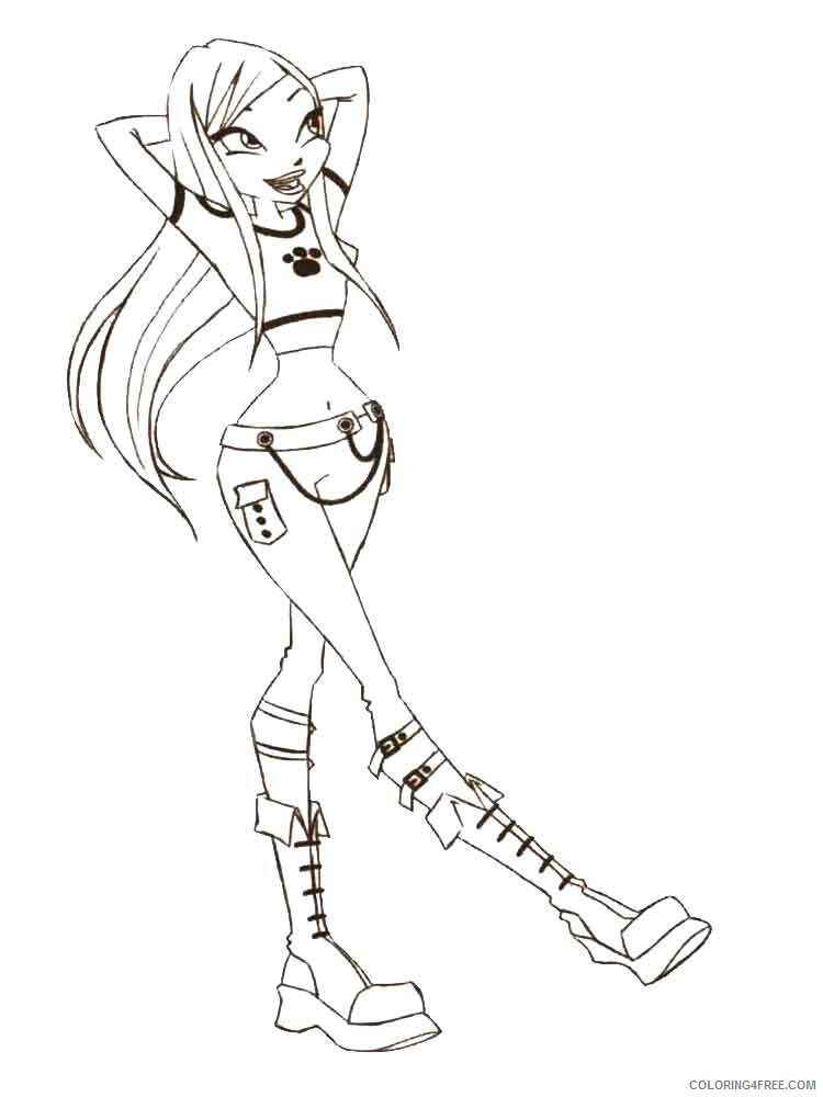 Winx Club Coloring Pages TV Film winx club leila 10 Printable 2020 11565 Coloring4free