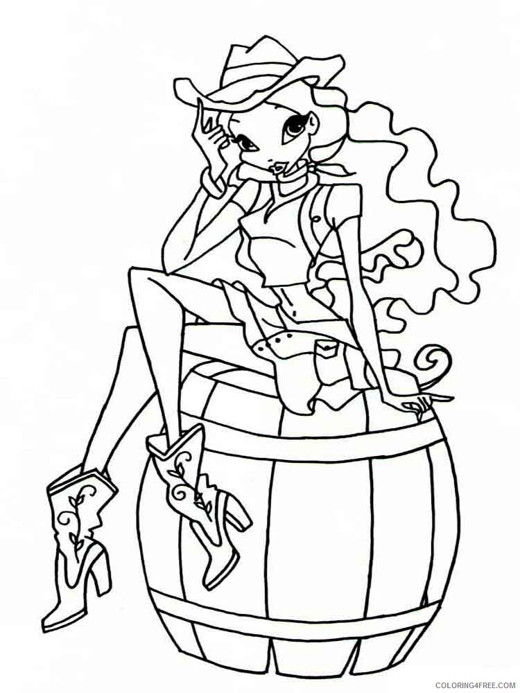 Winx Club Coloring Pages TV Film winx club leila 8 Printable 2020 11579 Coloring4free