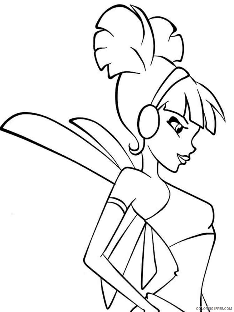 Winx Club Coloring Pages TV Film winx club musa 13 Printable 2020 11586 Coloring4free