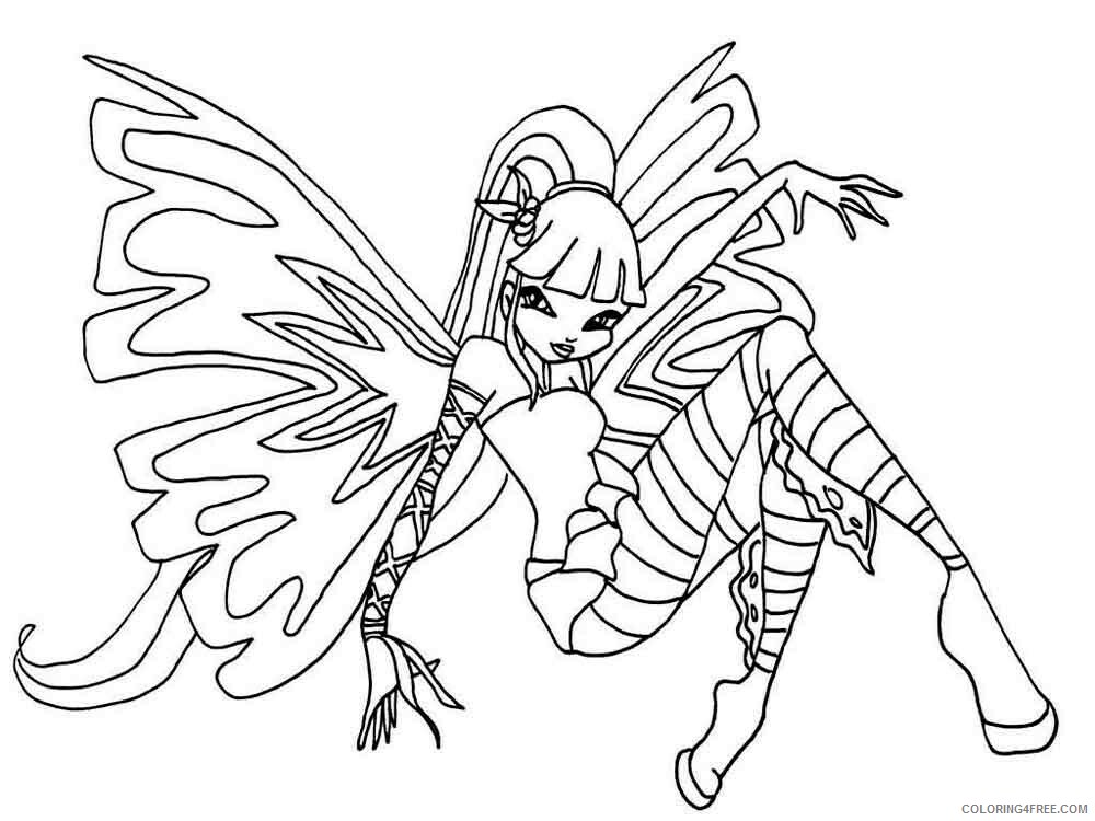 Winx Club Coloring Pages TV Film winx club musa 18 Printable 2020 11589 Coloring4free