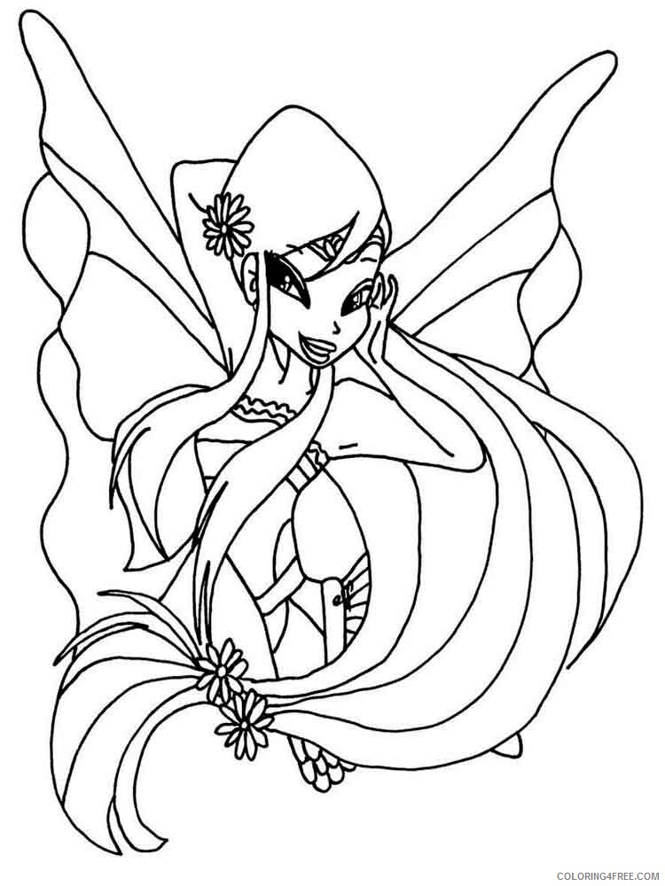 Winx Club Coloring Pages TV Film winx club musa 3 Printable 2020 11595 Coloring4free