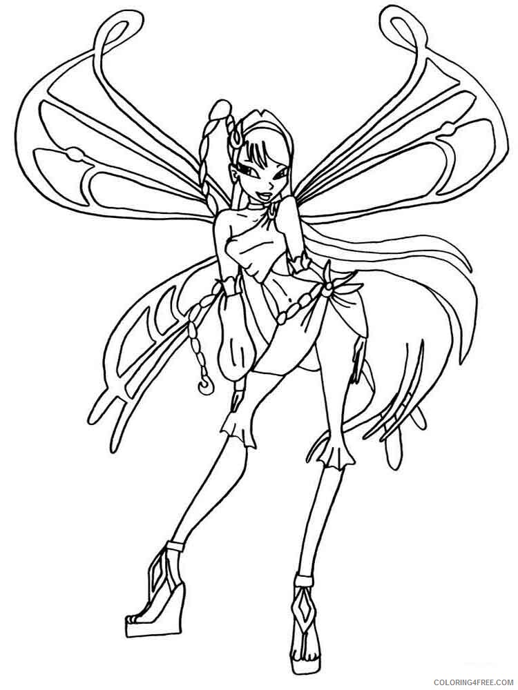 Winx Club Coloring Pages TV Film winx club musa 7 Printable 2020 11599 Coloring4free