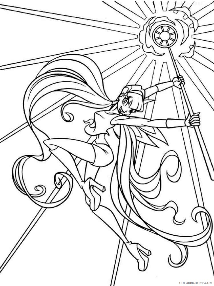 Winx Club Coloring Pages TV Film winx club stella 21 Printable 2020 11619 Coloring4free