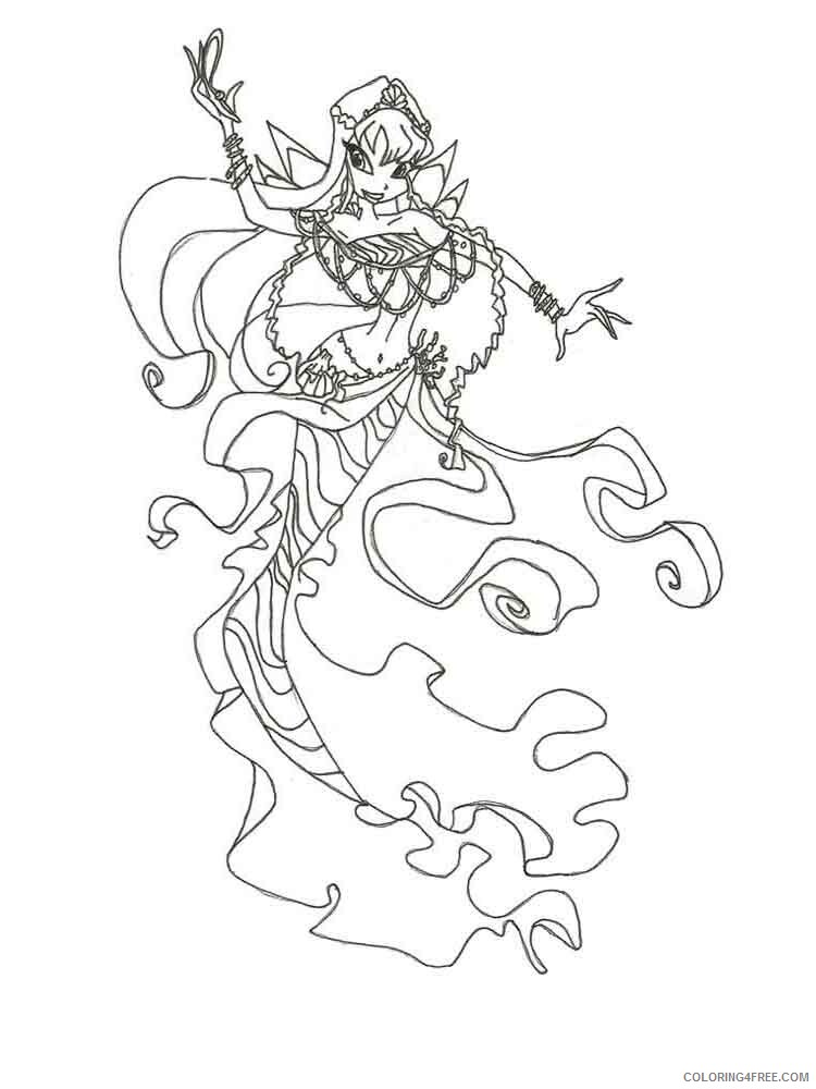 Winx Club Coloring Pages TV Film winx club stella 22 Printable 2020 11620 Coloring4free