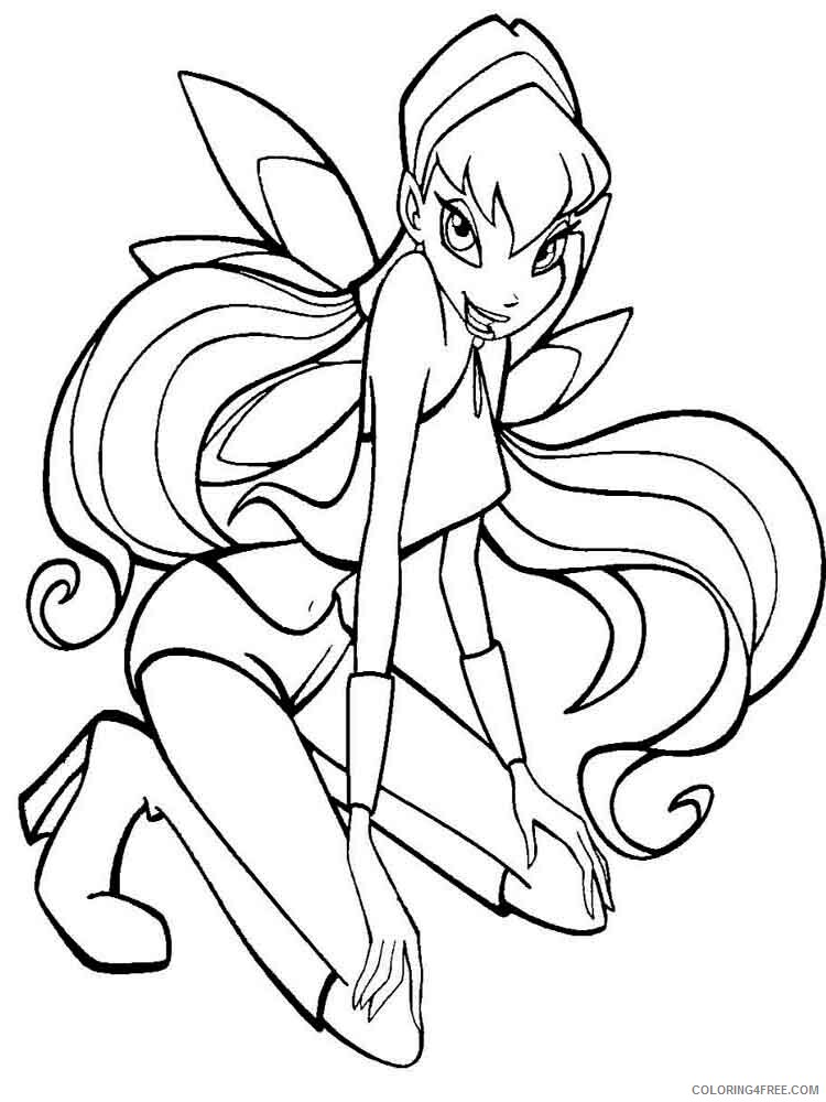 Winx Club Coloring Pages TV Film winx club stella 25 Printable 2020 11623 Coloring4free
