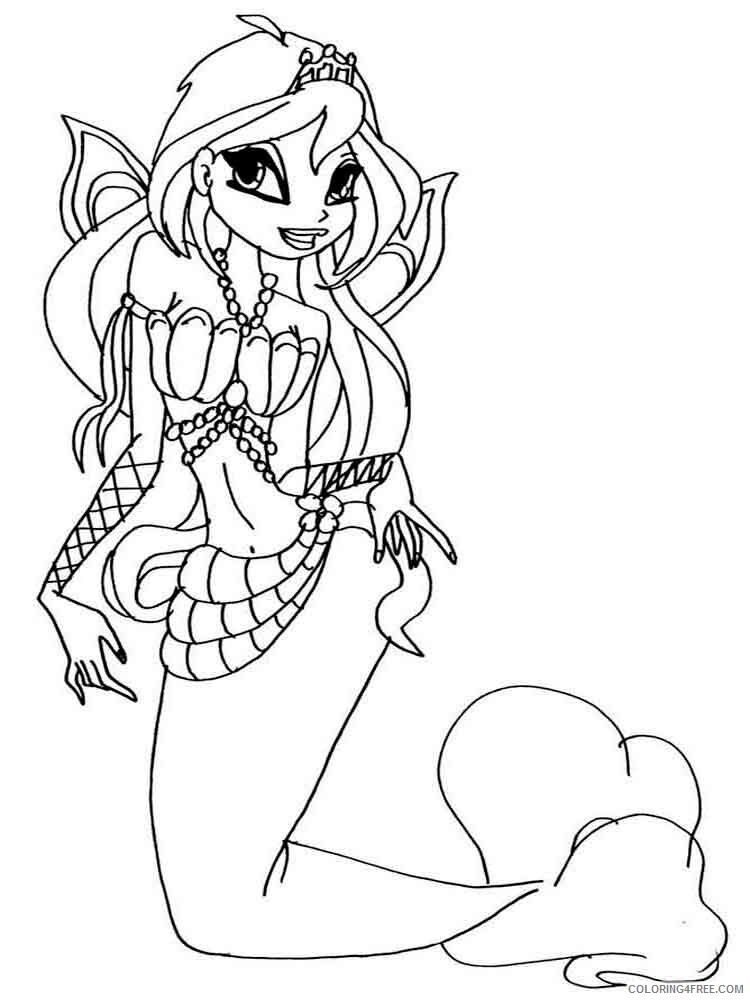 Winx Club Coloring Pages TV Film winx club stella 3 Printable 2020 11626 Coloring4free