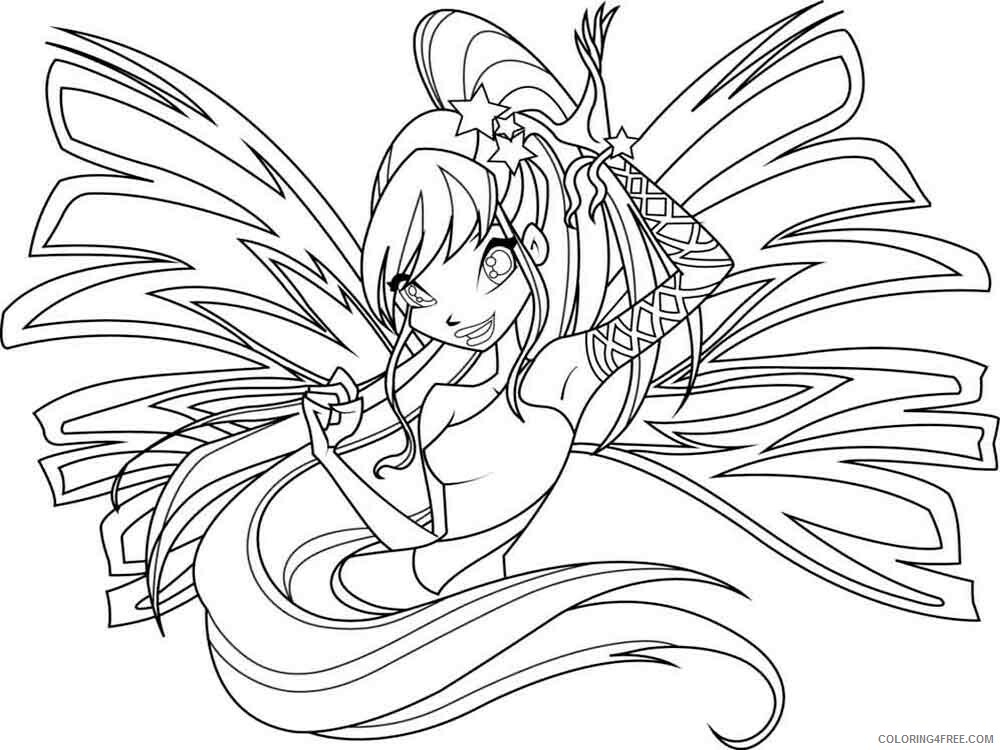 Winx Club Coloring Pages TV Film winx club stella 9 Printable 2020 11630 Coloring4free