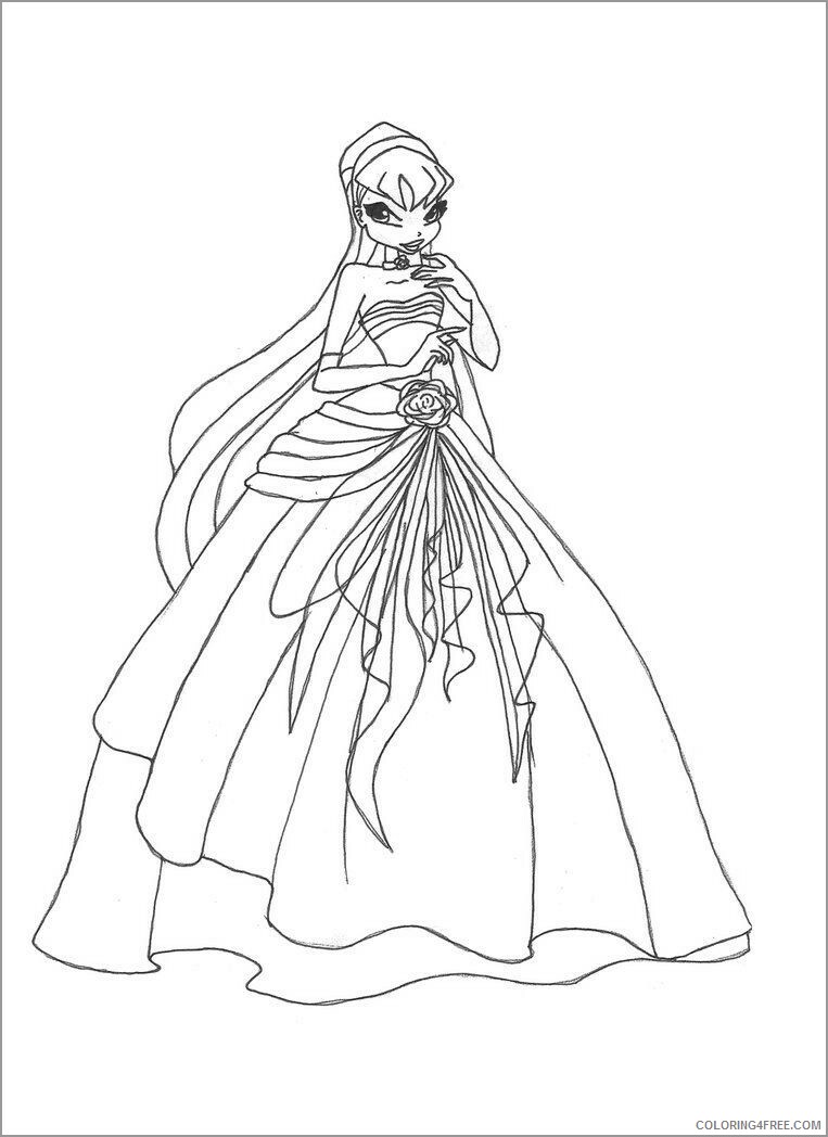 Winx Club Coloring Pages TV Film winx club unsmushed Printable 2020 11525 Coloring4free