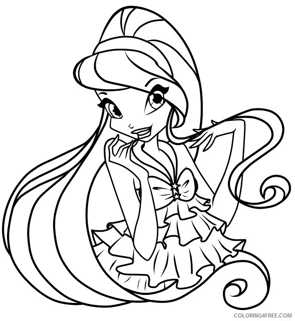 Winx Coloring Pages TV Film Winx 2 Printable 2020 11410 Coloring4free