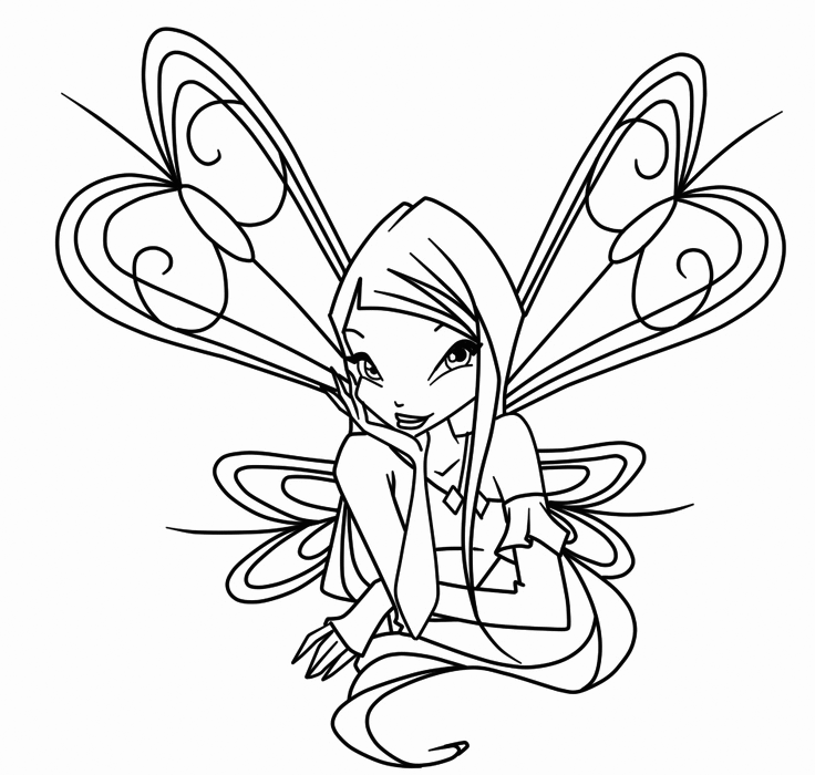 Winx Coloring Pages TV Film Winx Fairy Printable 2020 11447 Coloring4free