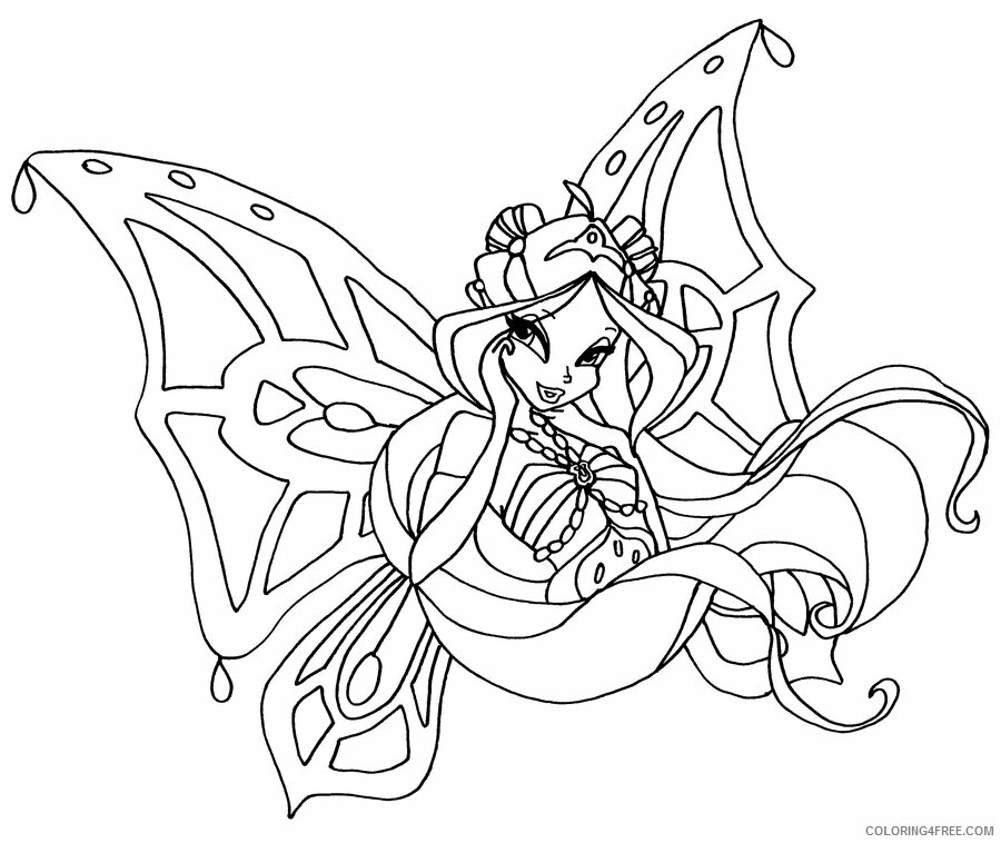 Winx Coloring Pages TV Film Winx Fairy Printable 2020 11448 Coloring4free