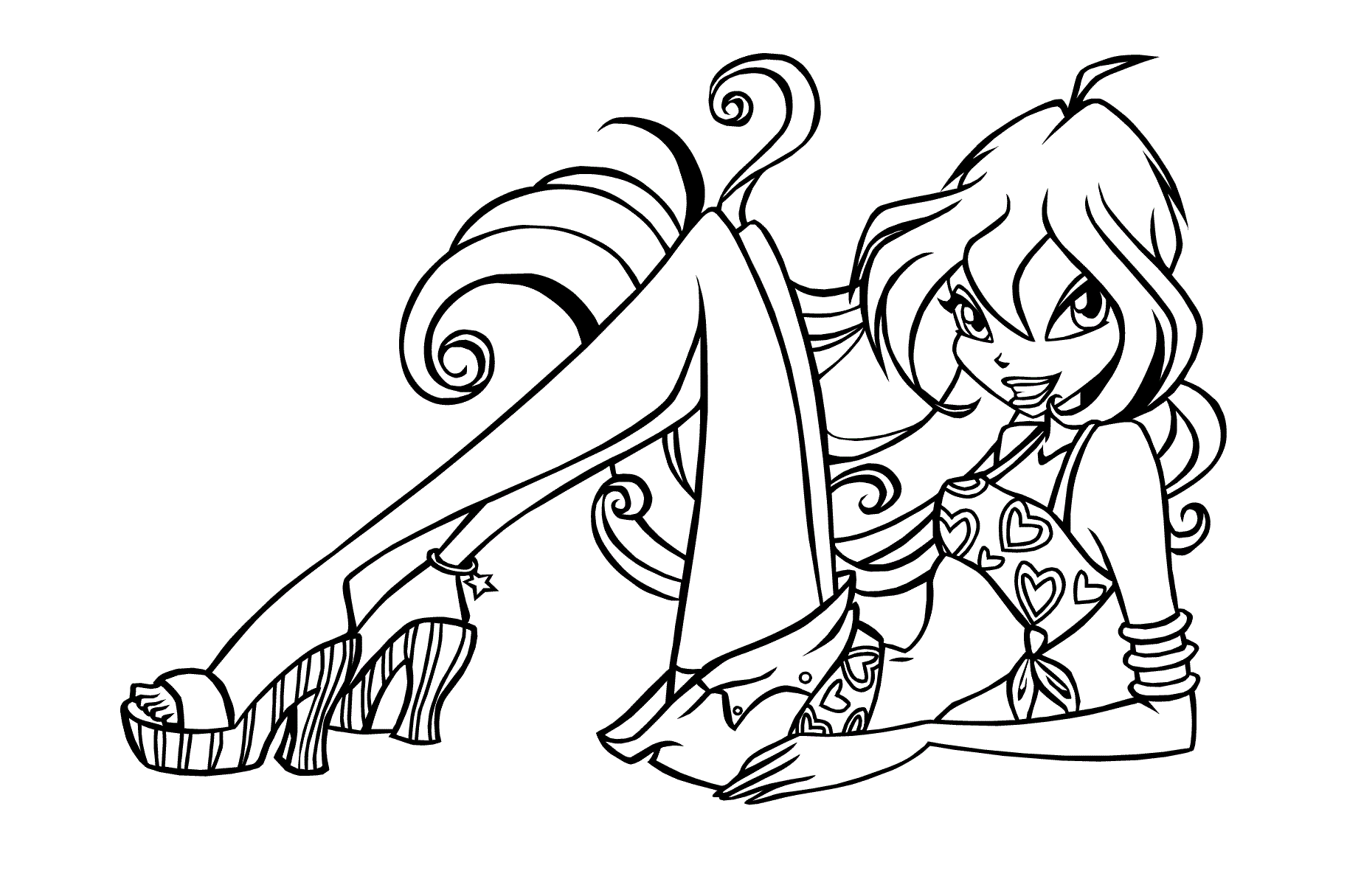 Winx Coloring Pages TV Film Winx Printable 2020 11438 Coloring4free