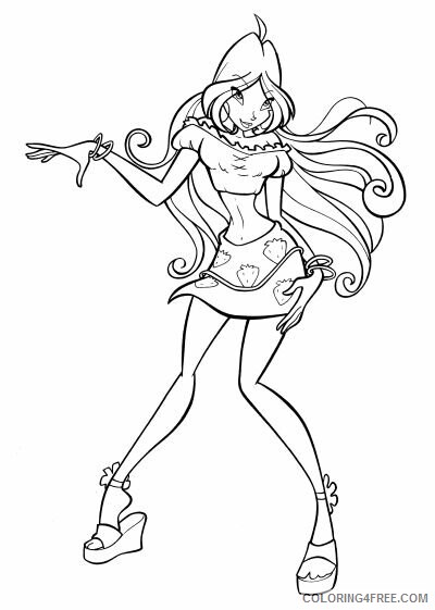 Winx Coloring Pages TV Film Winx Printable 2020 11439 Coloring4free