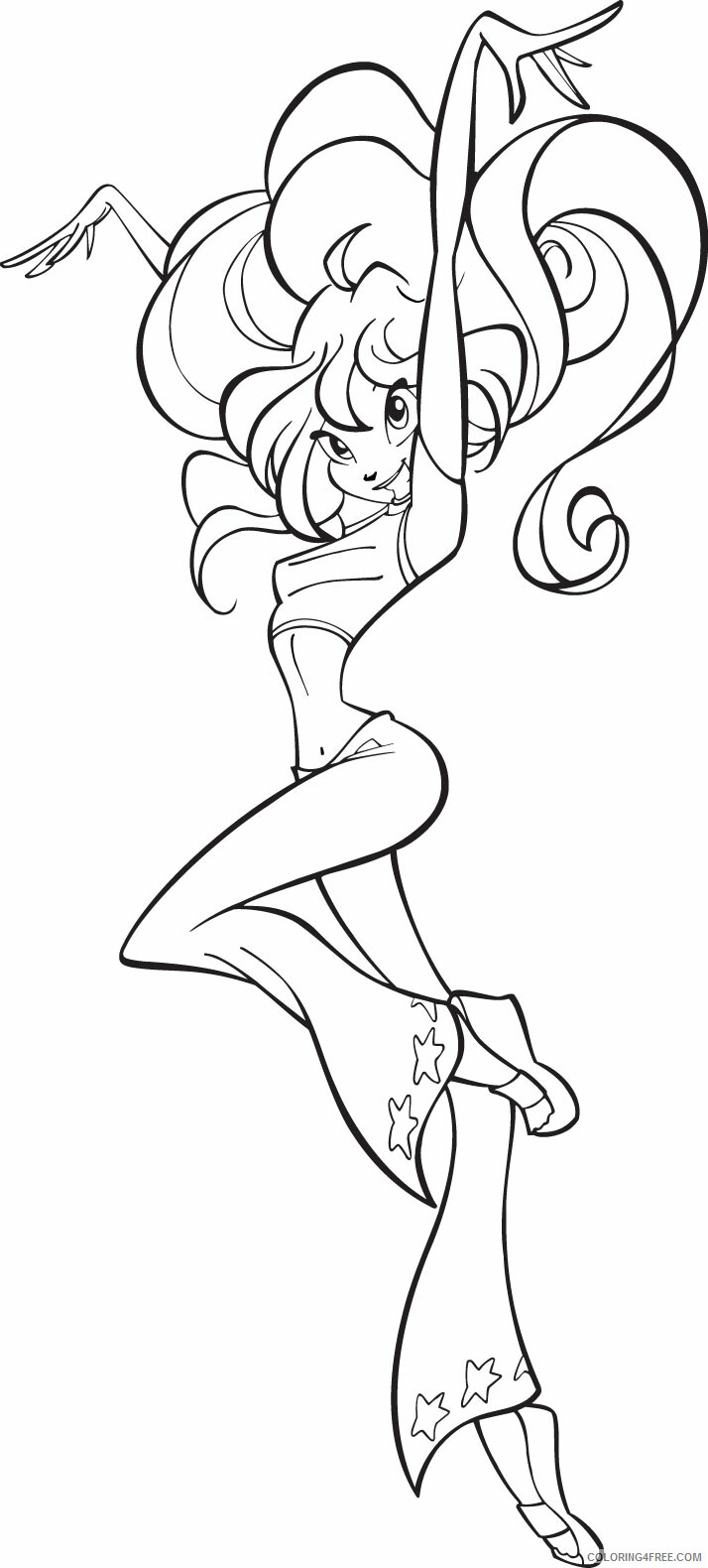 Winx Coloring Pages TV Film winx 17 Printable 2020 11419 Coloring4free