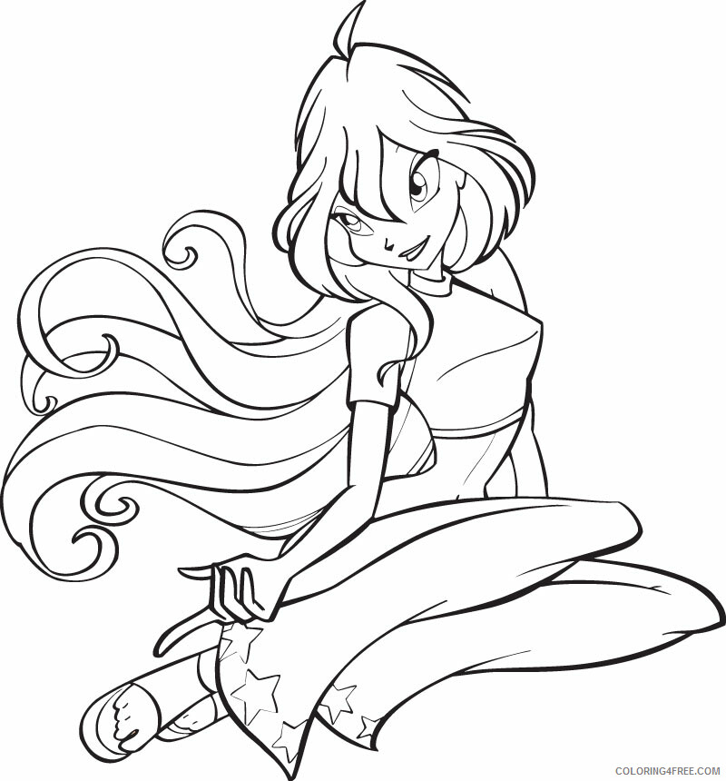 Winx Coloring Pages TV Film winx 18 Printable 2020 11420 Coloring4free