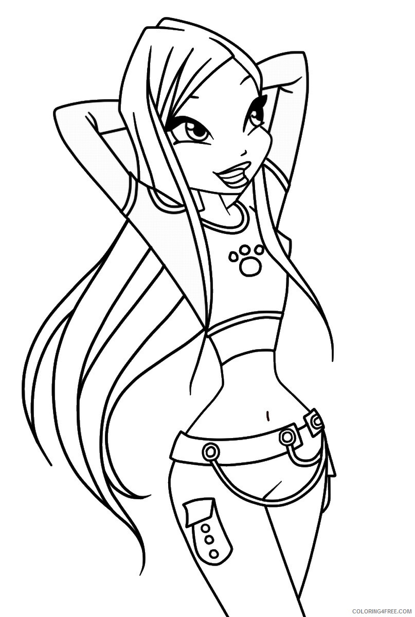 Winx Coloring Pages TV Film winx_cl_05 Printable 2020 11368 Coloring4free