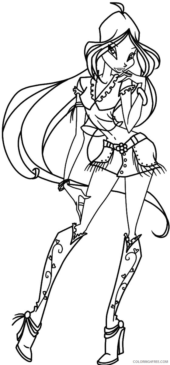 Winx Coloring Pages TV Film winx_cl_10 Printable 2020 11373 Coloring4free