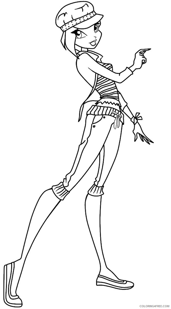 Winx Coloring Pages TV Film winx_cl_14 Printable 2020 11377 Coloring4free