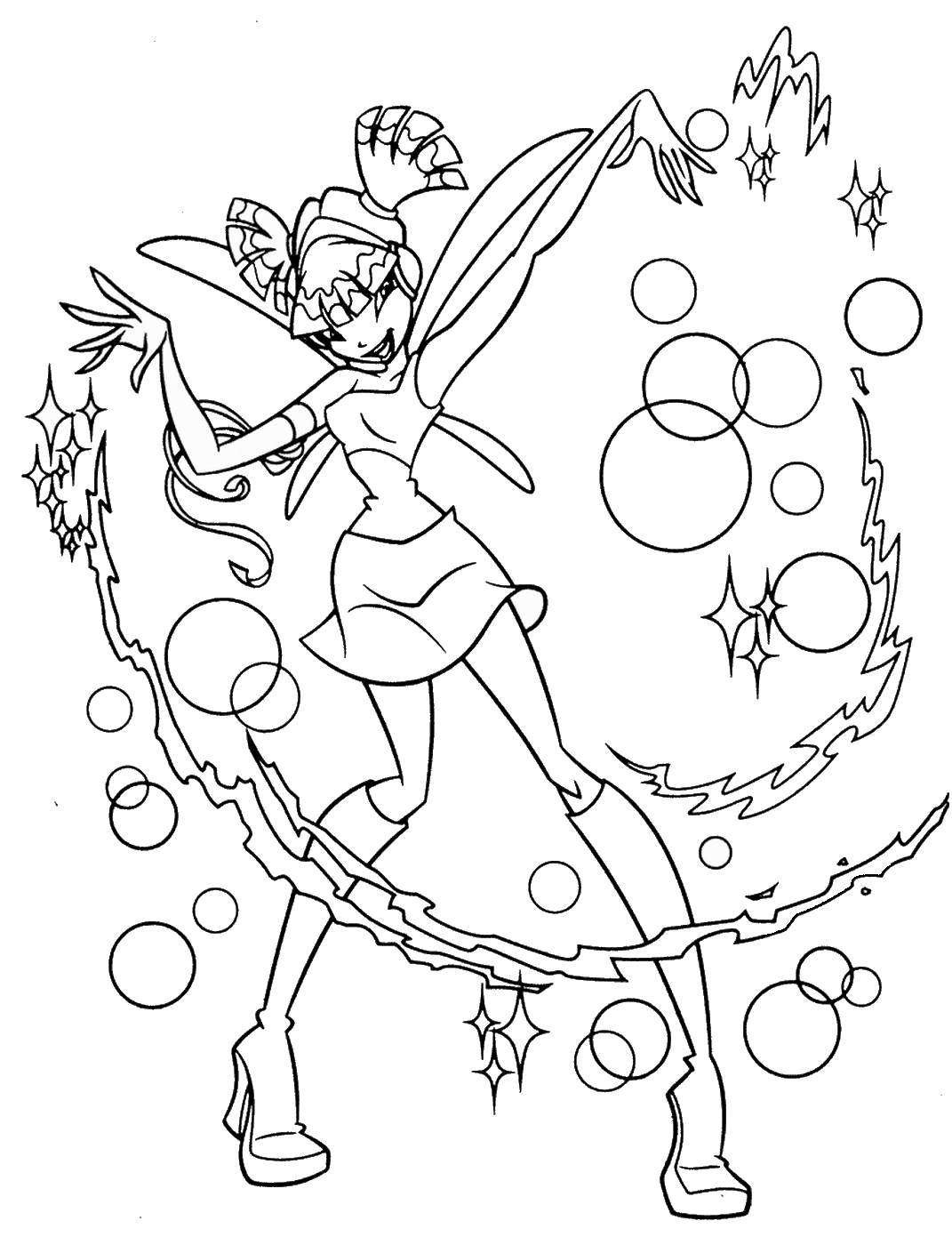 Winx Coloring Pages TV Film winx_cl_18 Printable 2020 11380 Coloring4free