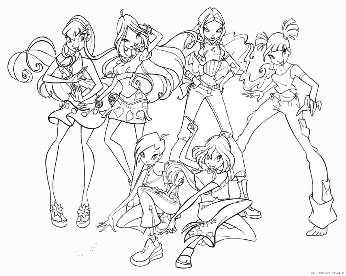 Winx Coloring Pages TV Film winx_cl_19 Printable 2020 11381 Coloring4free