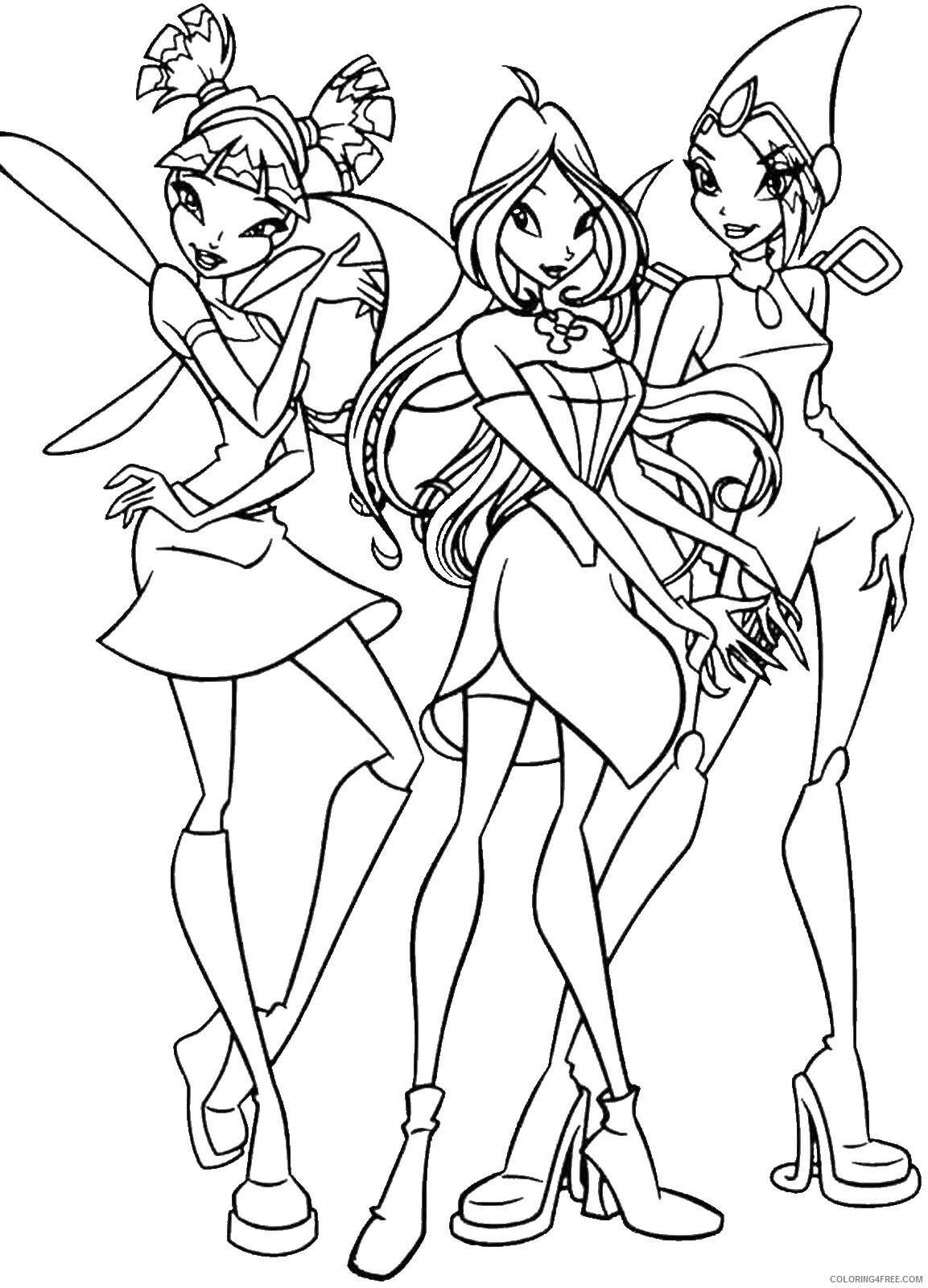 Winx Coloring Pages TV Film winx_cl_22 Printable 2020 11384 Coloring4free