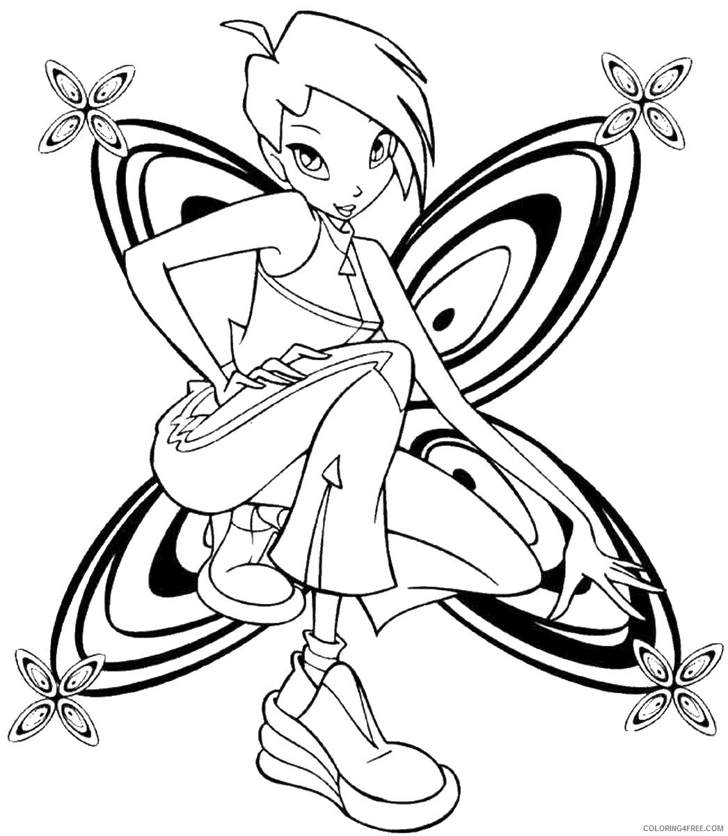 Winx Coloring Pages TV Film winx_cl_27 Printable 2020 11387 Coloring4free