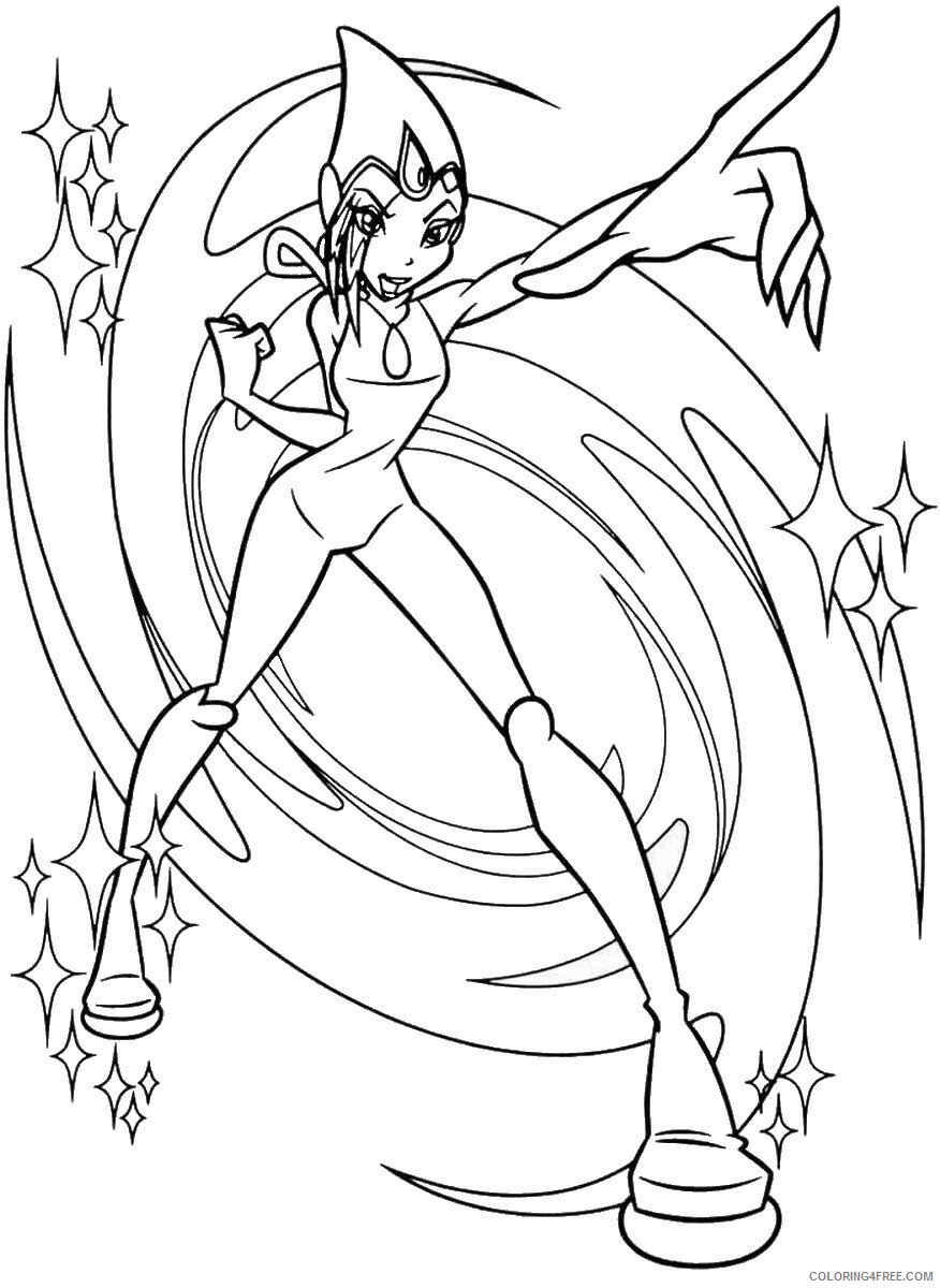 Winx Coloring Pages TV Film winx_cl_31 Printable 2020 11390 Coloring4free