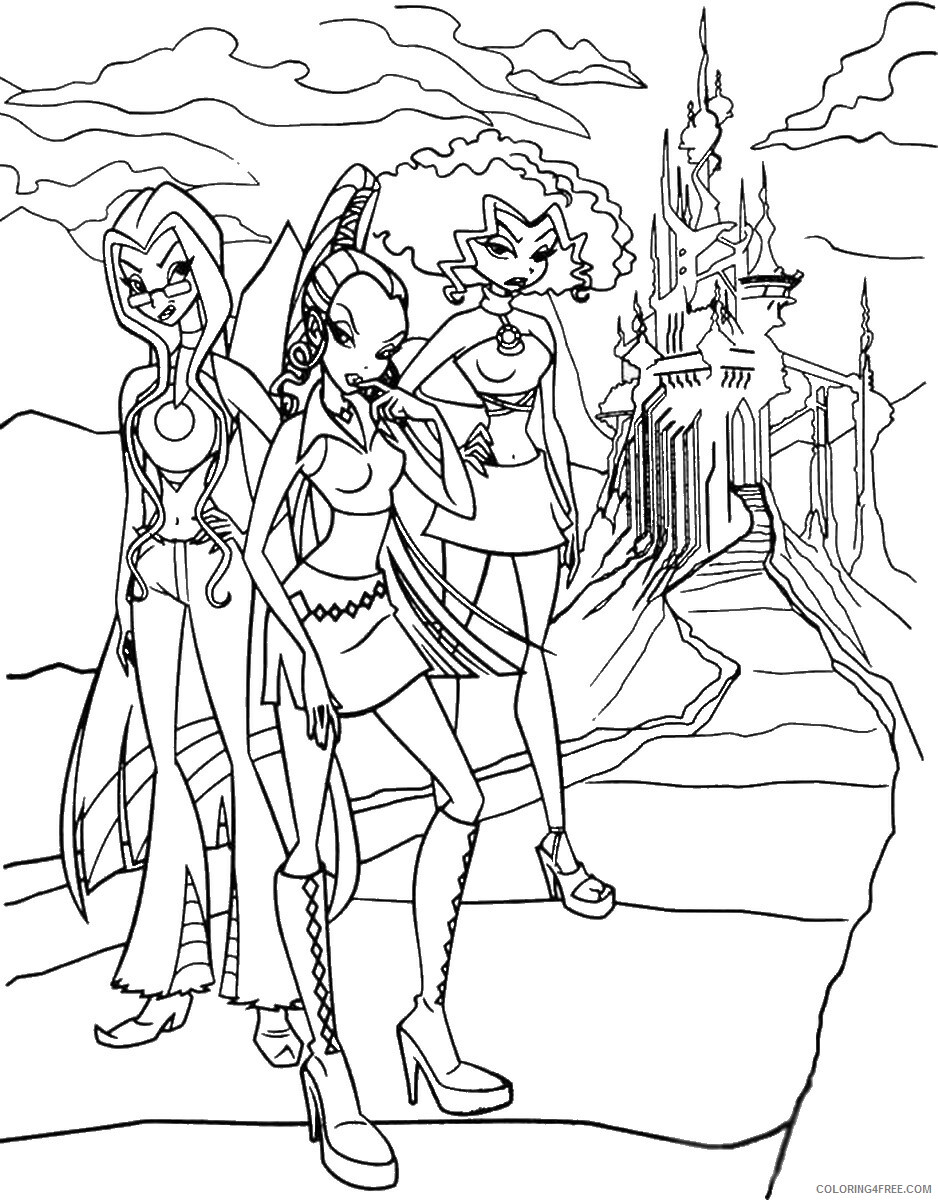 Winx Coloring Pages TV Film winx_cl_34 Printable 2020 11393 Coloring4free