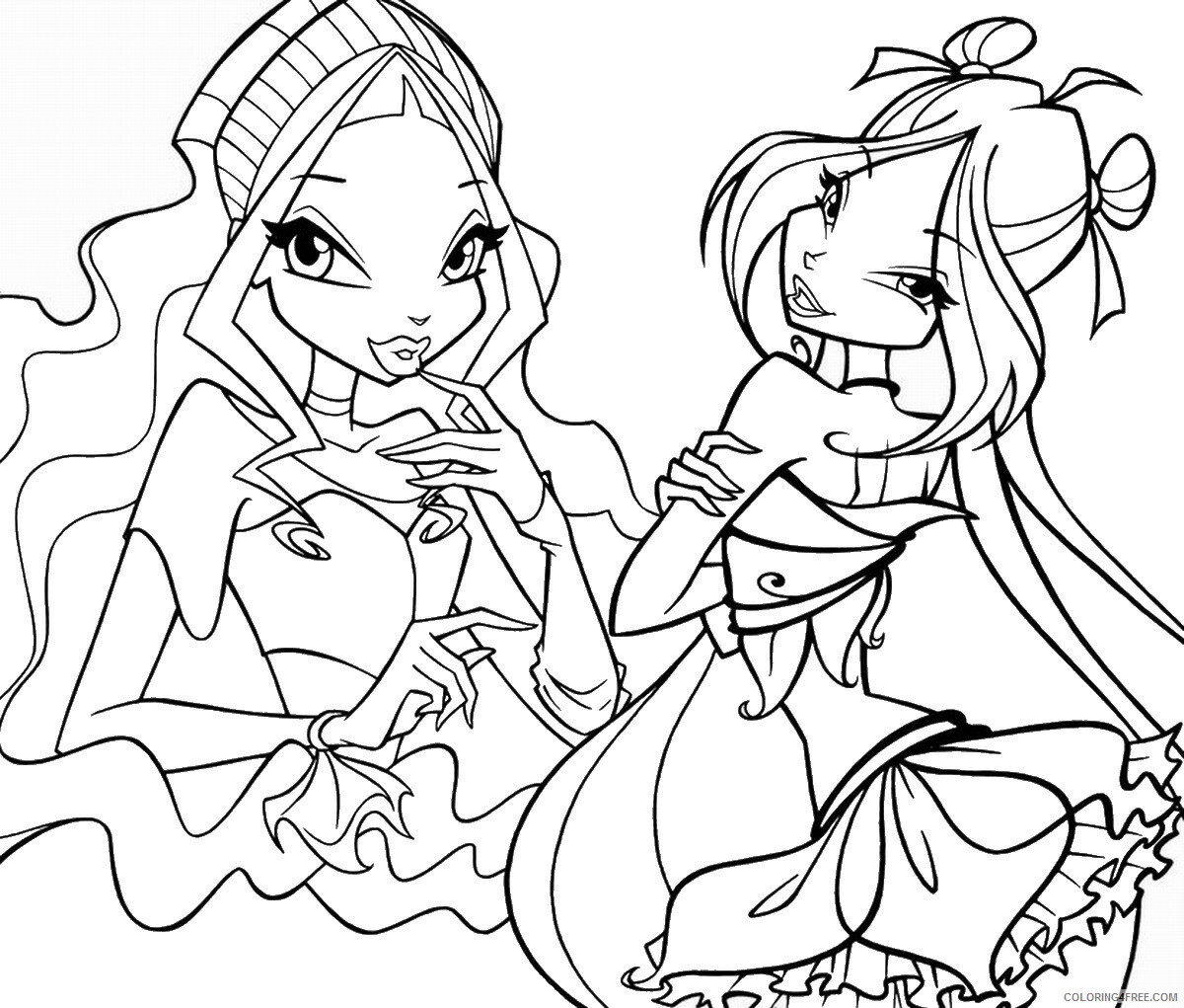 Winx Coloring Pages TV Film winx_cl_45 Printable 2020 11398 Coloring4free