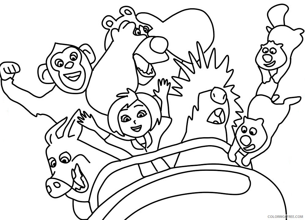 Wonder Park Coloring Pages TV Film Character Printable 2020 11661 Coloring4free