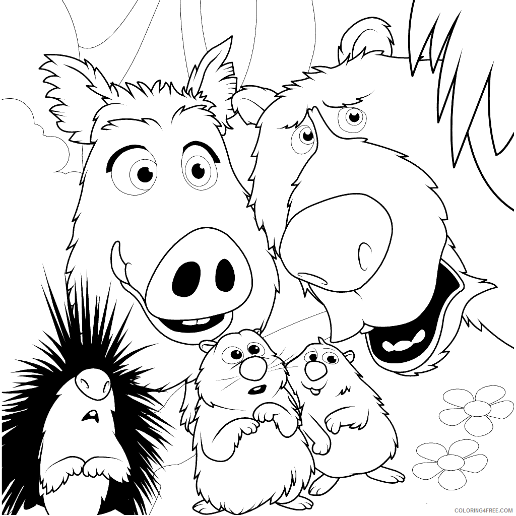 Wonder Park Coloring Pages TV Film Character Printable 2020 11662 Coloring4free