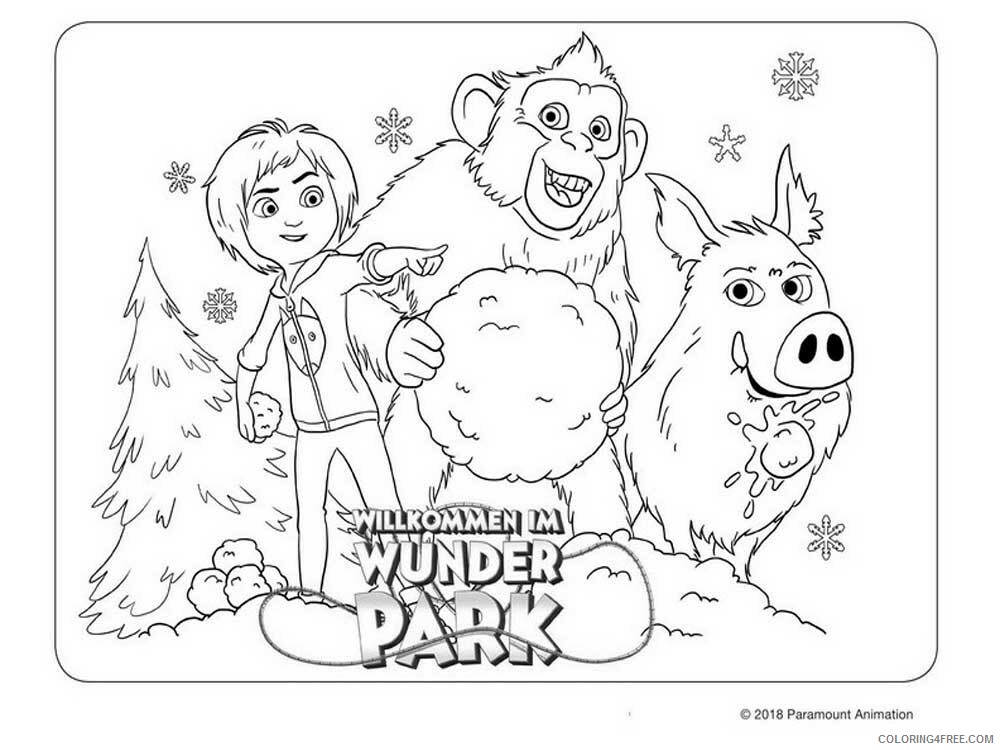 Wonder Park Coloring Pages TV Film Wonder Park 9 Printable 2020 11670 Coloring4free