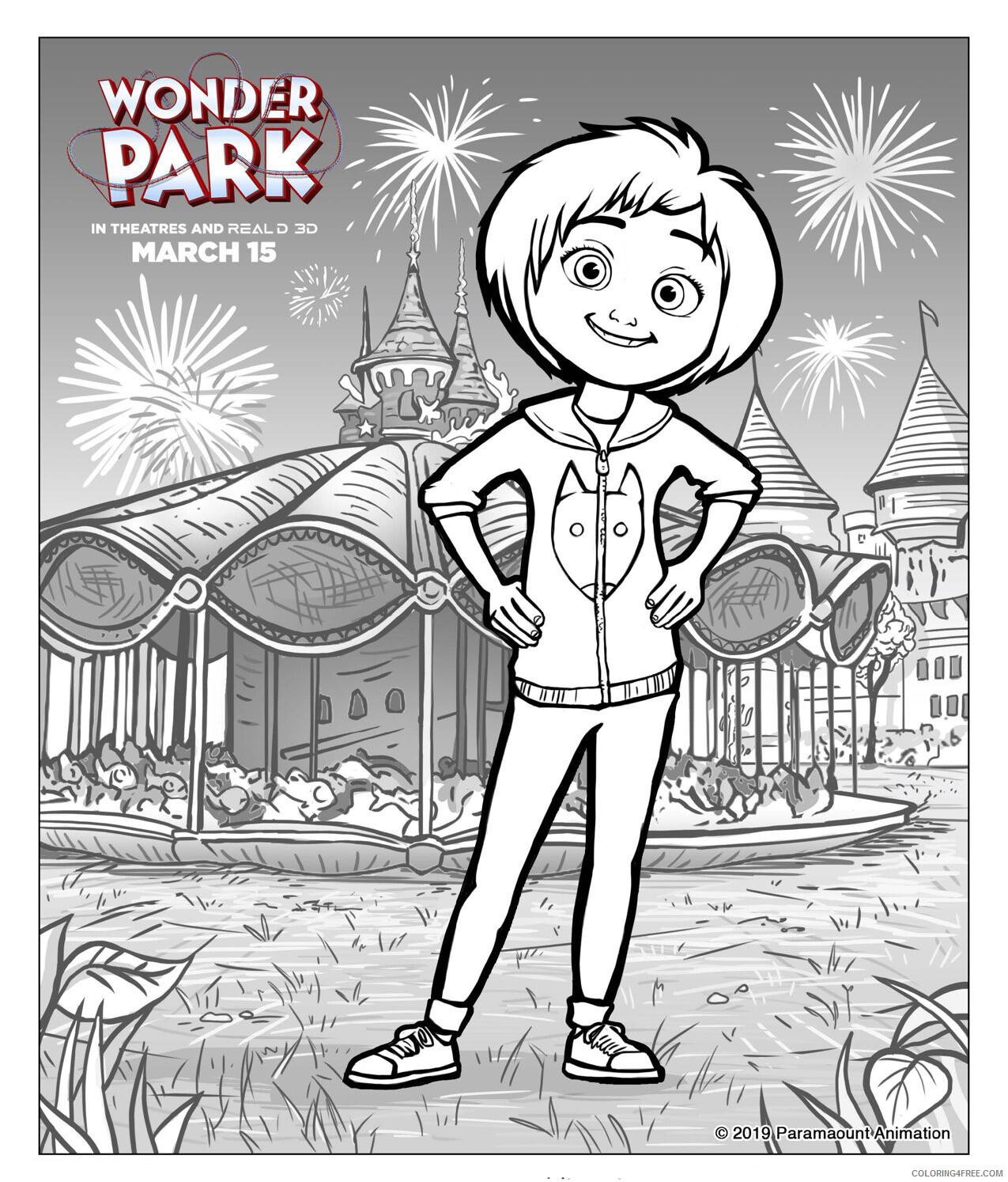 Wonder Park Coloring Pages TV Film Wonder Park Movie Printable 2020 11673 Coloring4free