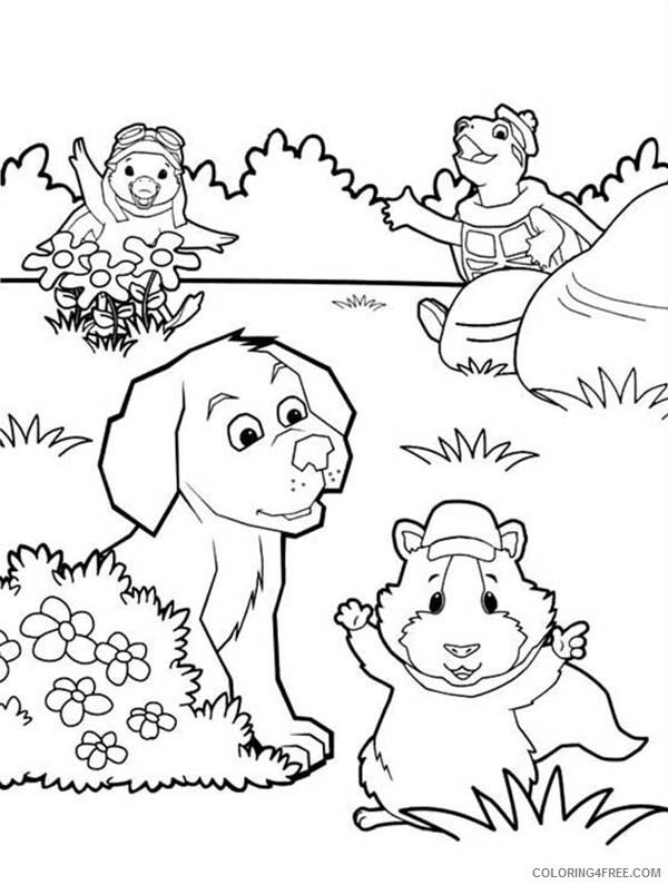 Wonder Pets Coloring Pages TV Film All Characters Playing Hide Seek 2020 11731 Coloring4free