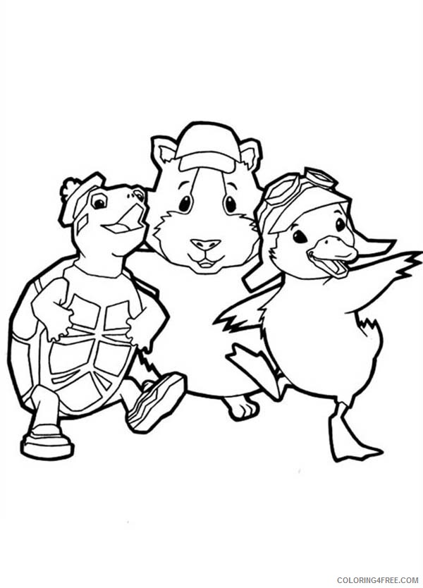 Wonder Pets Coloring Pages TV Film How to Draw Characters Printable 2020 11676 Coloring4free