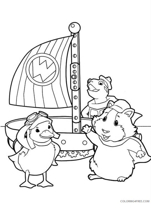 Wonder Pets Coloring Pages TV Film Linny Tuck Get Ready to Sail 2020 11684 Coloring4free