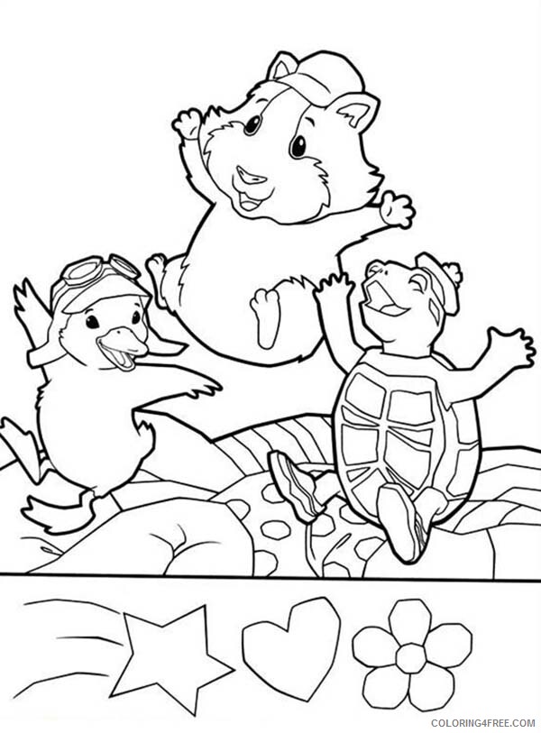 Wonder Pets Coloring Pages TV Film Ming Ming Jump Around Printable 2020 11692 Coloring4free