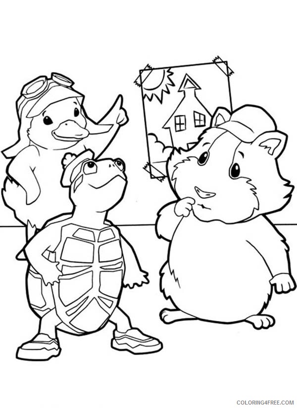 Wonder Pets Coloring Pages TV Film Ming Ming Show Her Painting 2020 11689 Coloring4free