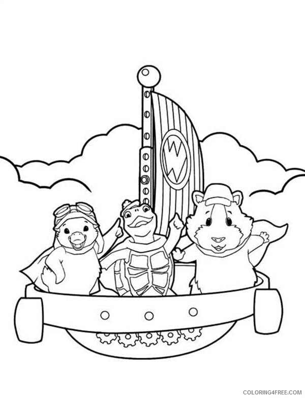 Wonder Pets Coloring Pages TV Film Sali Across the Eas Printable 2020 11693 Coloring4free