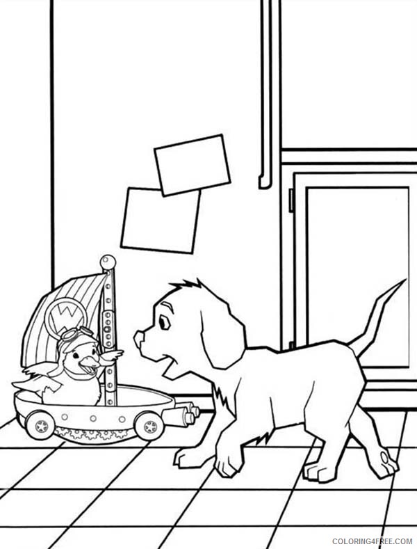 Wonder Pets Coloring Pages TV Film The Dog Catching Ming Ming 2020 11696 Coloring4free