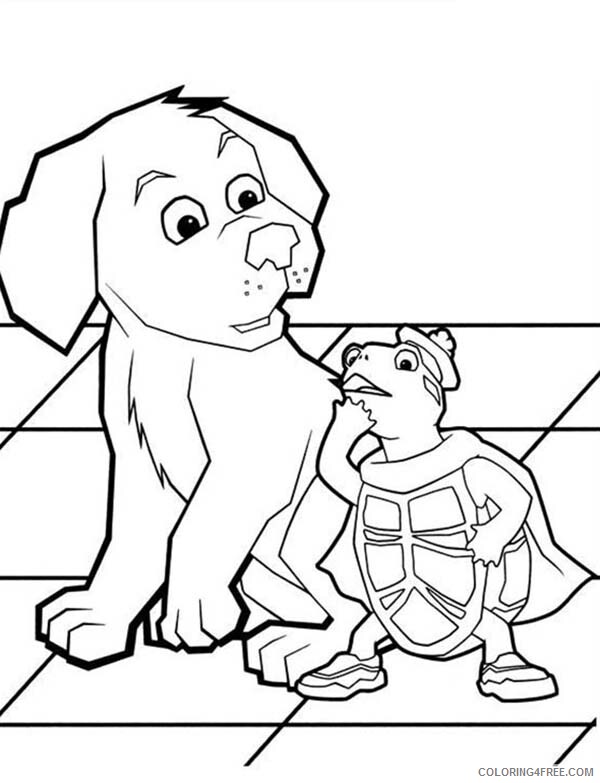 Wonder Pets Coloring Pages TV Film Turtle Tuck Printable 2020 11698 Coloring4free