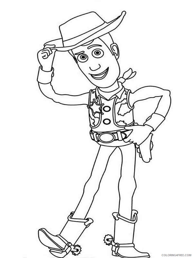 Woody Coloring Pages TV Film woody 1 Printable 2020 11756 Coloring4free