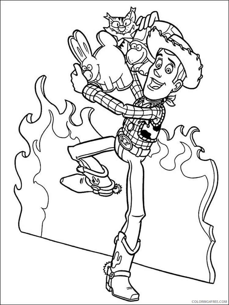 Woody Coloring Pages TV Film woody 8 Printable 2020 11763 Coloring4free