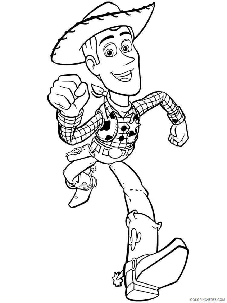 Woody Coloring Pages TV Film woody 9 Printable 2020 11764 Coloring4free