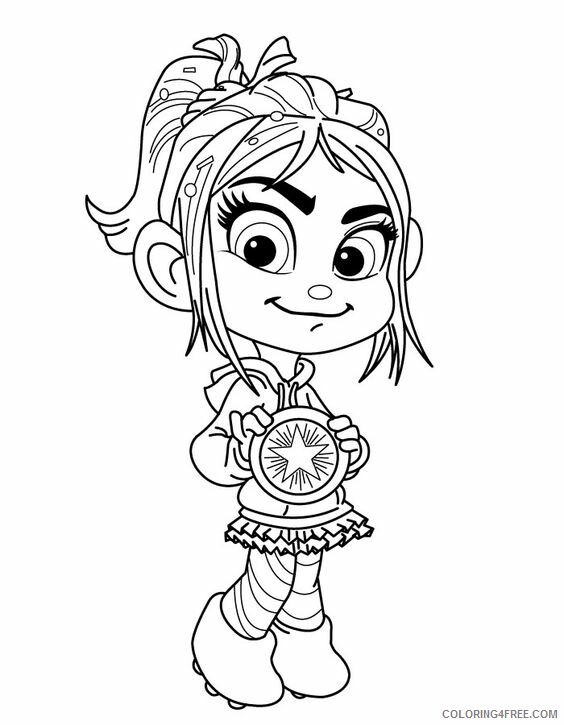 Wreck It Ralph Coloring Pages TV Film Free Downloadable Printable 2020 11778 Coloring4free