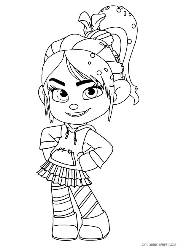 Wreck It Ralph Coloring Pages TV Film Free Wreck it Ralph Printable 2020 11781 Coloring4free