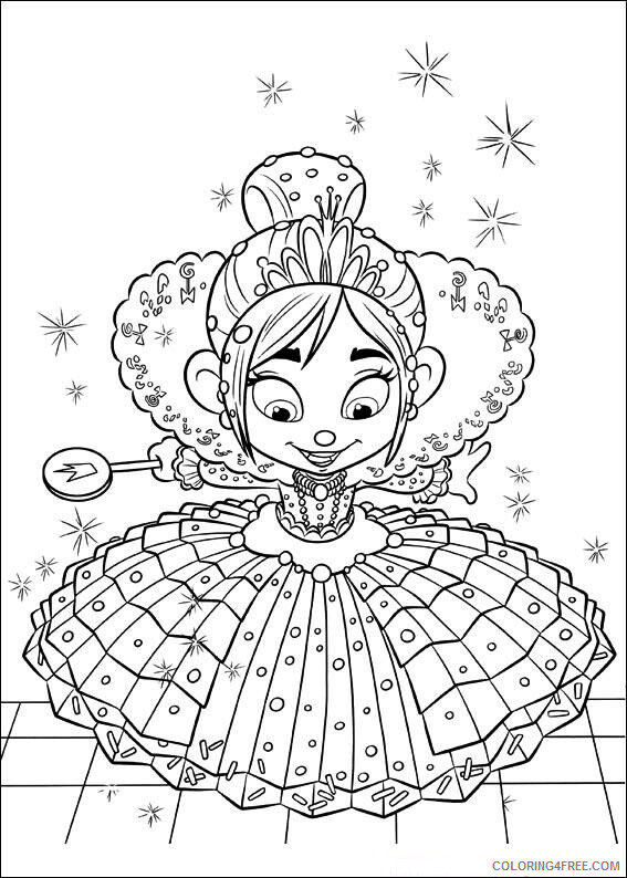 Wreck It Ralph Coloring Pages TV Film Pictures Printable 2020 11843 Coloring4free
