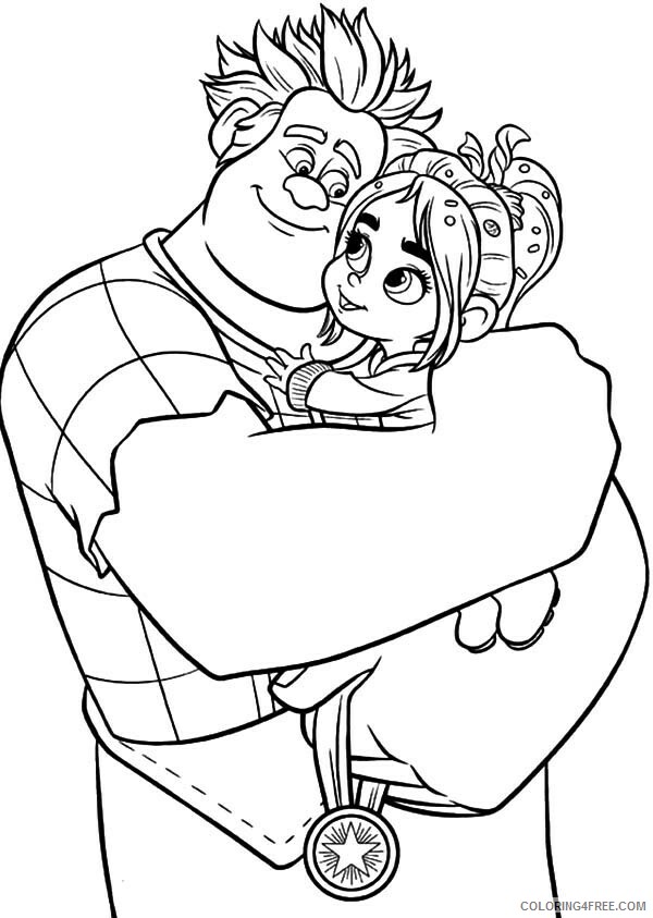 Wreck It Ralph Coloring Pages TV Film Printable Pictures Printable 2020 11783 Coloring4free